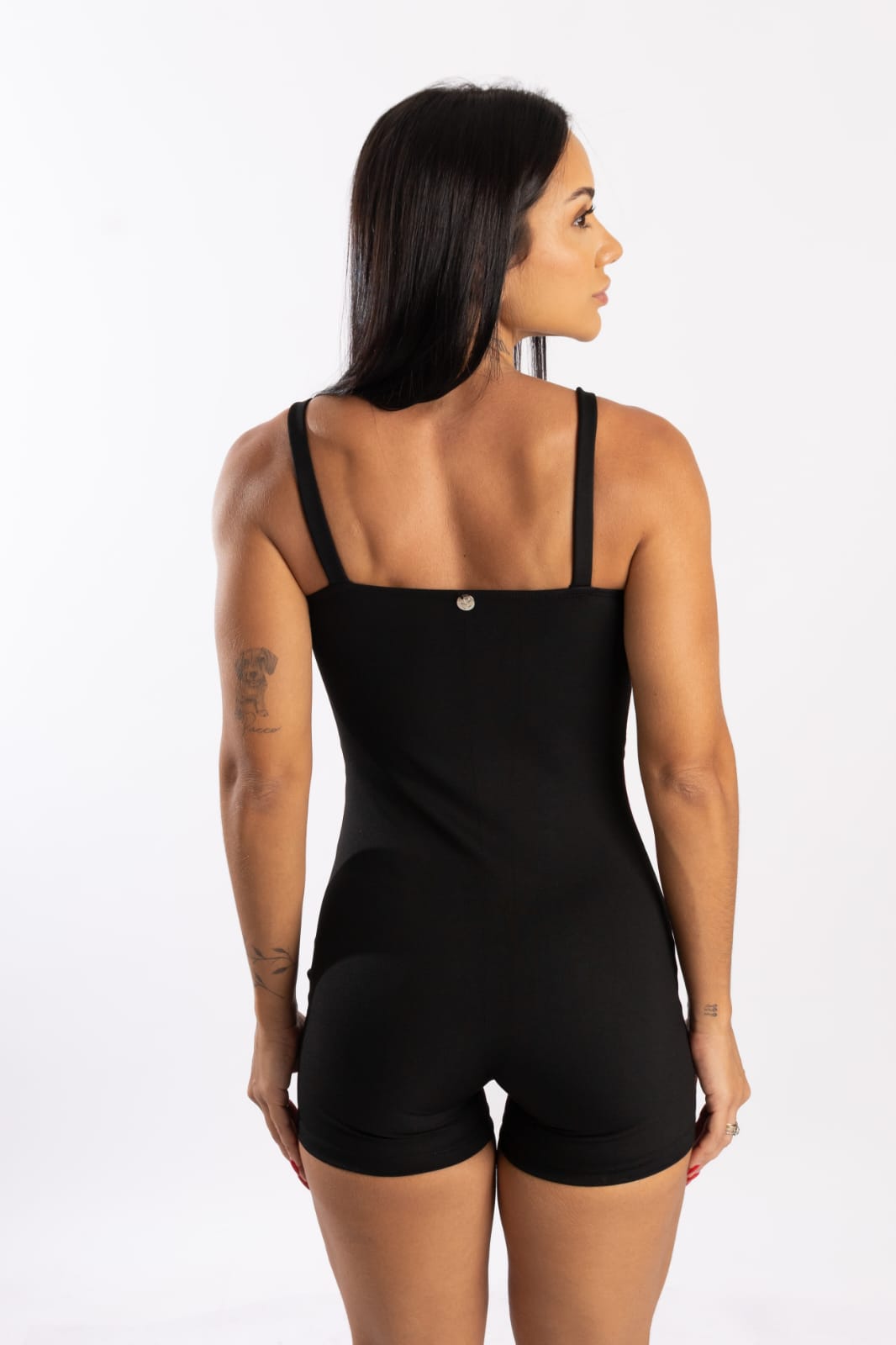 Macaquinho Gringa Alça Preto